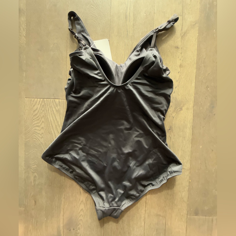 Embrace Your Curves by Miracle Brands Black One-Piece Georgia Swimsuit - Picture 2 of 6